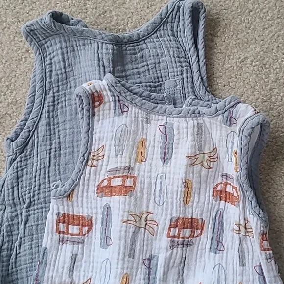 4 Summer Rompers - Picture 3 of 4